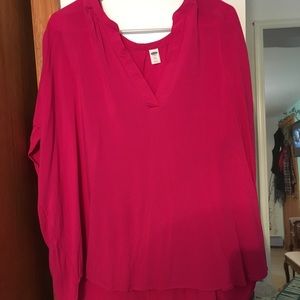 Pink old Navy XXL blouse